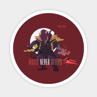 Music Never Sleeps (Galaxkylian) Magnet